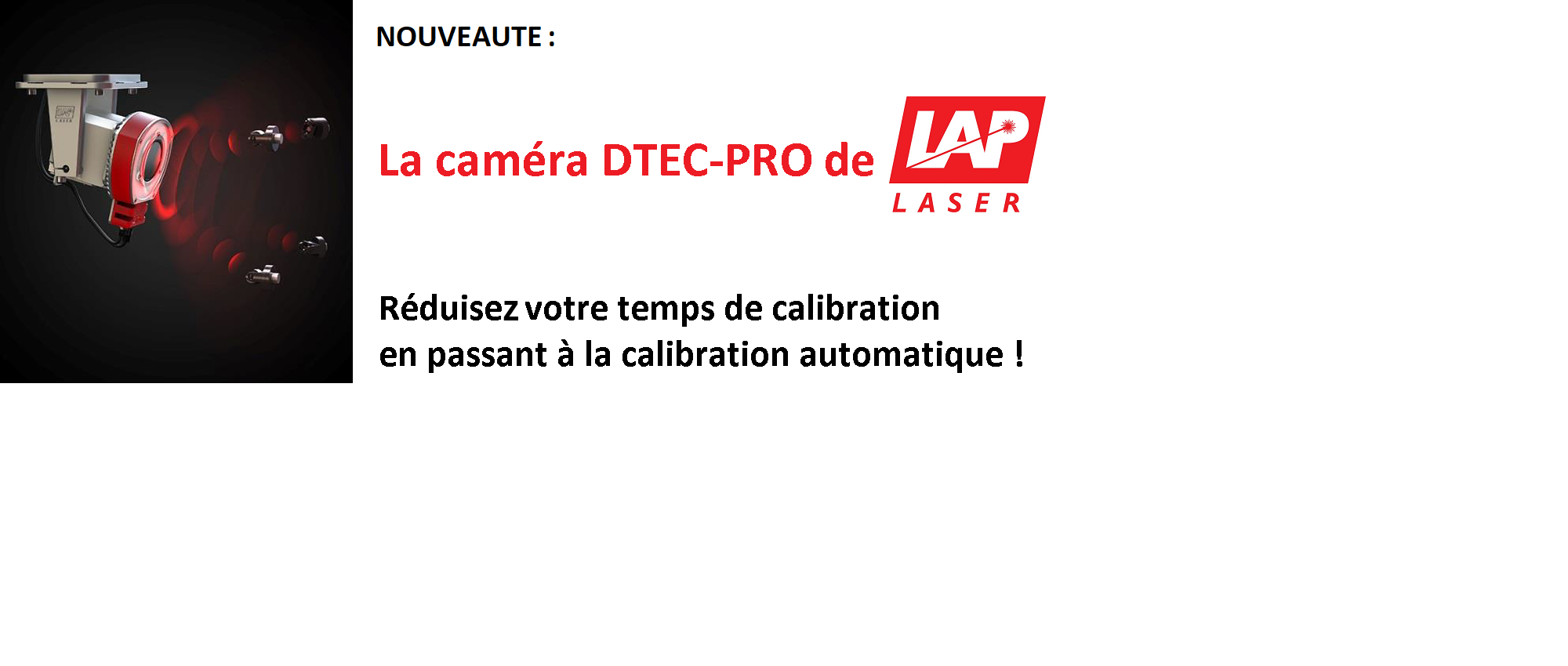Nouveauté : DTEC-PRO de LAP Laser Nouveauté : DTEC-PRO de LAP Laser