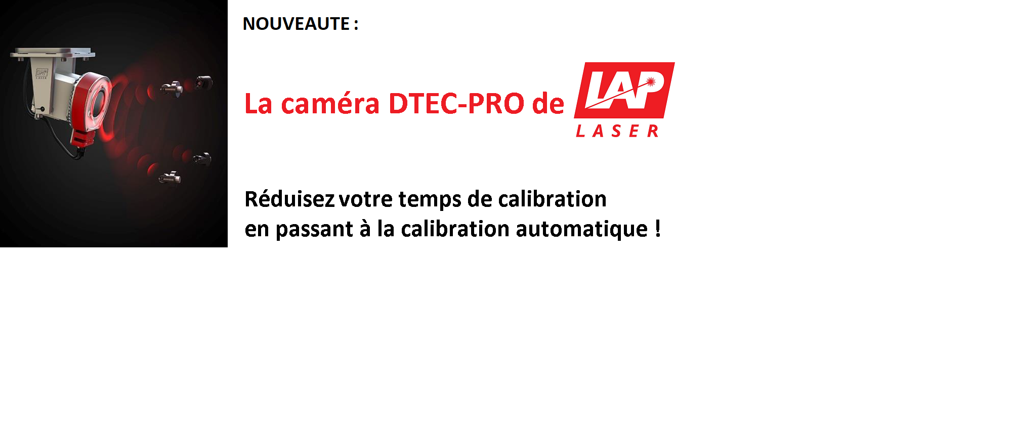 Nouveauté : DTEC-PRO de LAP Laser