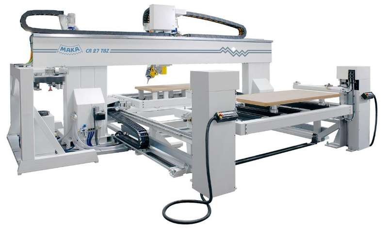 Cr 27 tbz - centre d'usinage cnc 5 axes pour portes