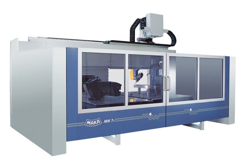 Mm 7 - centre d'usinage cnc 5 axes