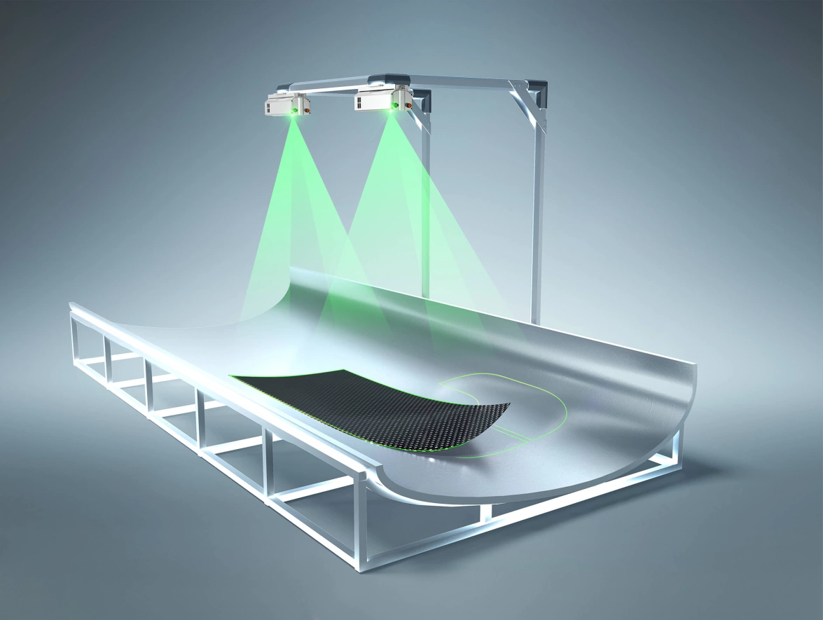 Projection laser